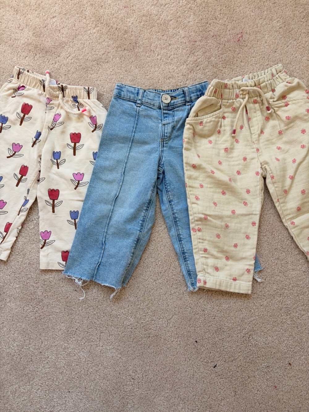 Zara Toddler Girl Pants Bundle 3 Pairs